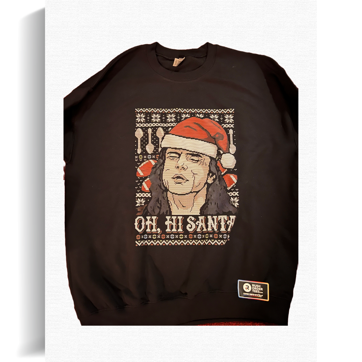 Oh hi santa christmas sweater new arrivals